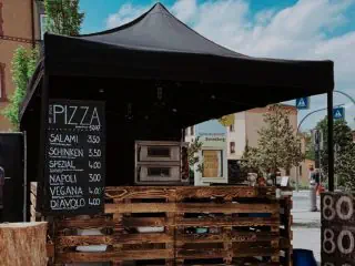Mobiler Pizzaofen